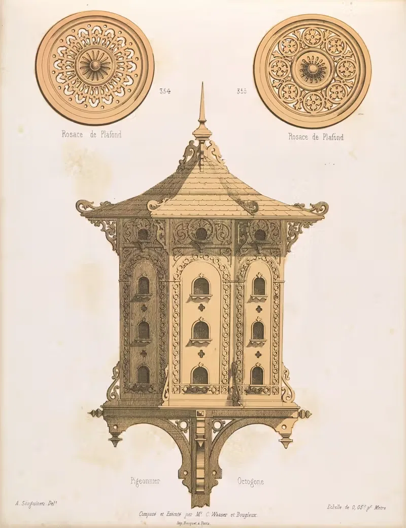 La décoration en bois découpé Pl.28 — A. Sanguineti