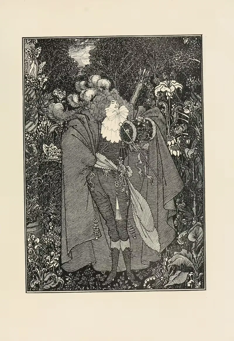 Under the hill Pl.01 by Aubrey Vincent Beardsley, 1904 — digital art print download