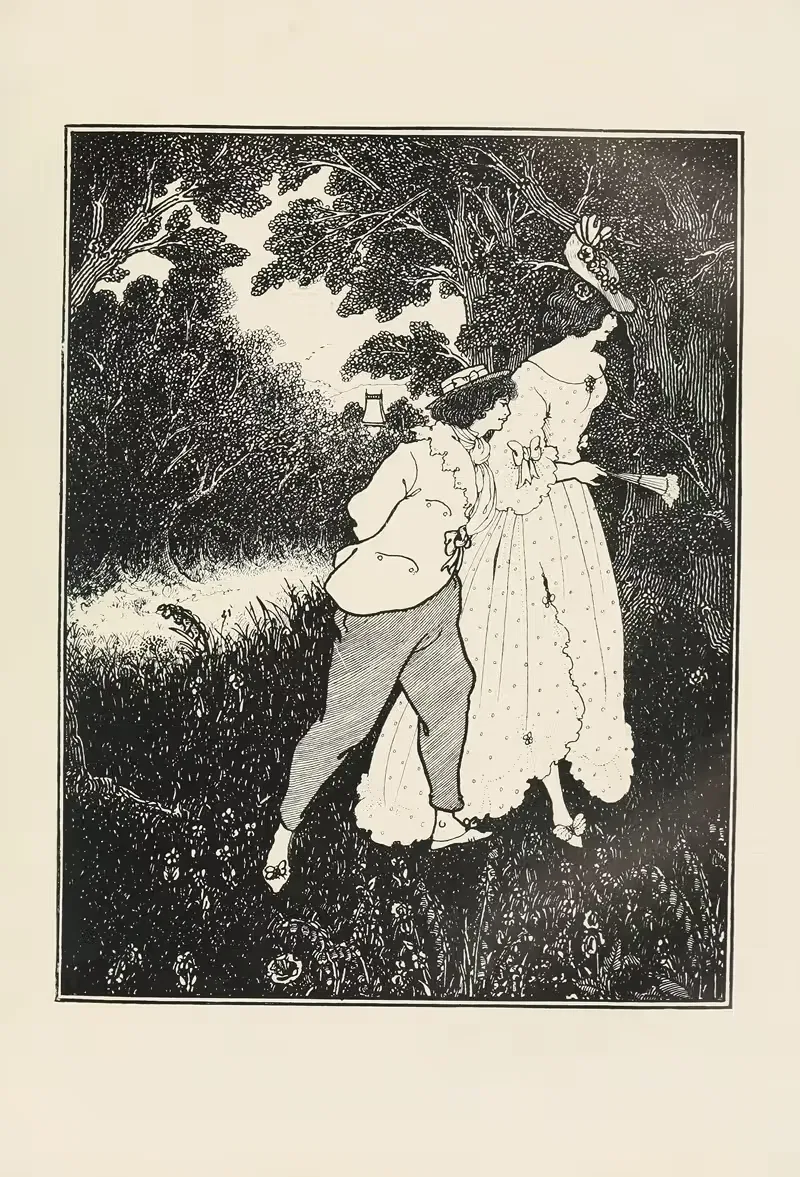 Under the hill Pl.06 by Aubrey Vincent Beardsley, 1904 — digital art print download