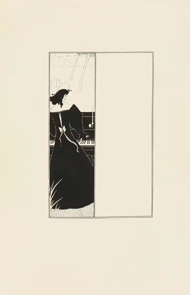 Under the hill Pl.10 by Aubrey Vincent Beardsley, 1904 — digital art print download