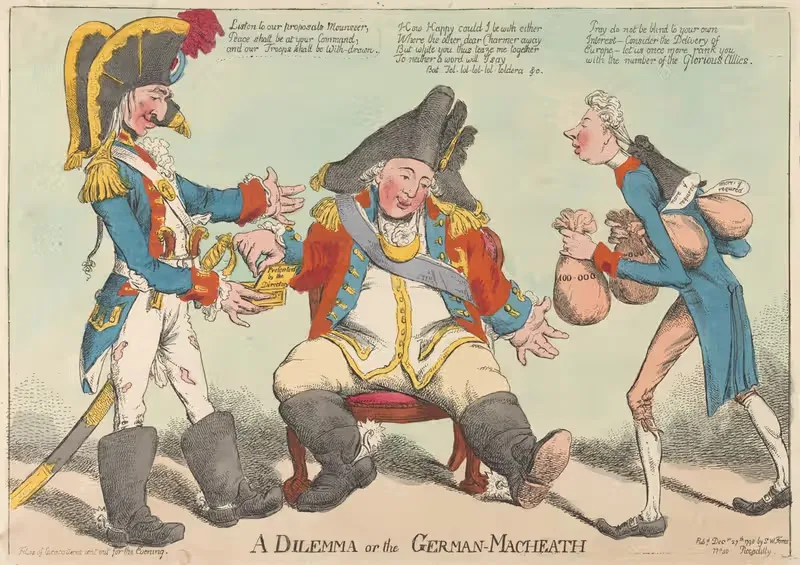 Дилемма или немецкий Макаф by Чарльз Уильямс, 1798 — digital art print download