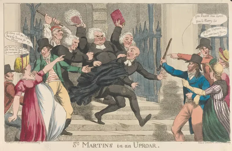 Святой Мартин в смятении by Чарльз Уильямс, 1801 — digital art print download