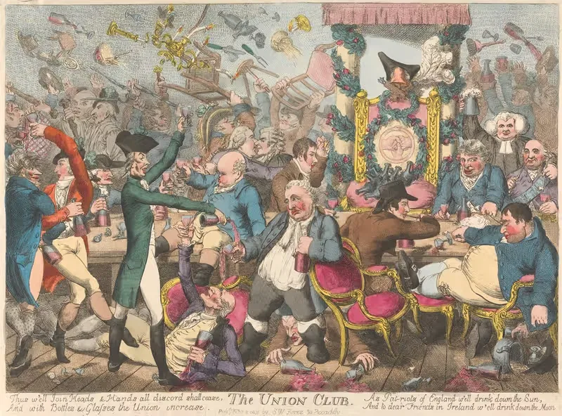 Союзный клуб by Чарльз Уильямс, 1801 — digital art print download