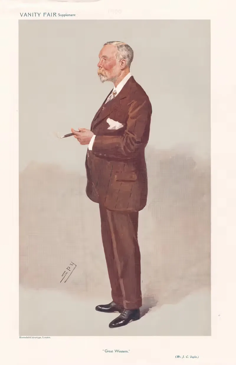 Бизнесмены и строители империй by Лесли Мэтью Уорд, 1908 — digital art print download
