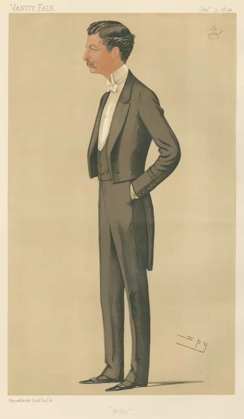 Turf Devotees; 'Billy', Lord Lurgan, January 9, 1892 — Leslie Matthew Ward