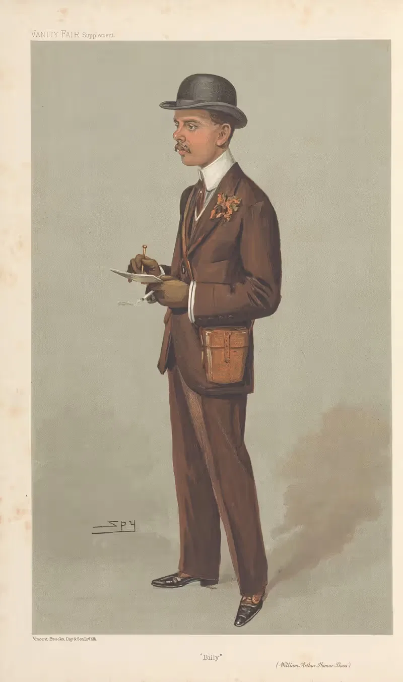 Turf Devotees; 'Billy', William Arthur Hamar Bass, September 14, 1905 — Leslie Matthew Ward