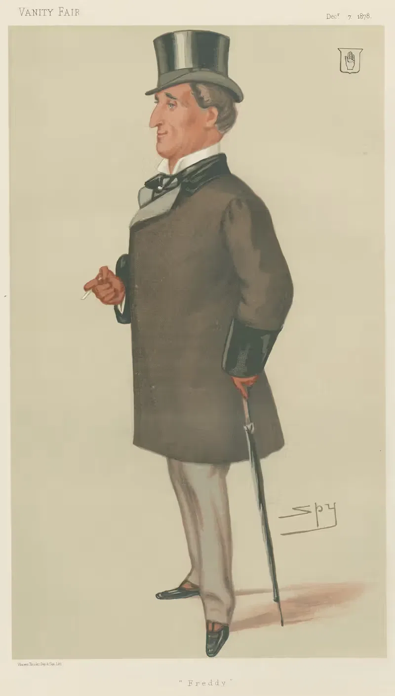 Turf Devotees; 'Freddy', Sir Frederick John William Johnstone, December 7, 1878 — Leslie Matthew Ward