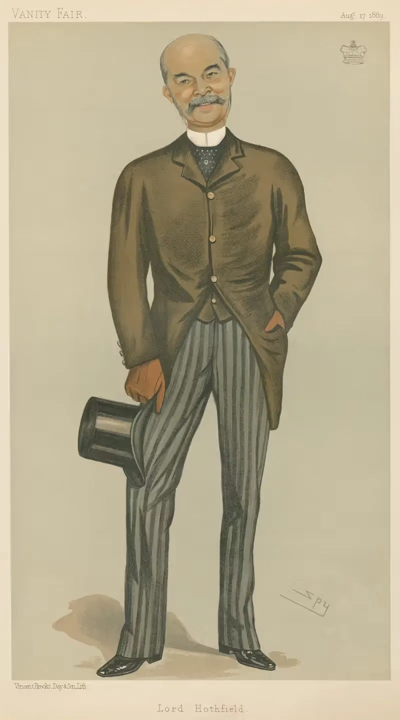 Turf Devotees; The Right Hon. Lord Hothfield, August 17, 1889 — Leslie Matthew Ward