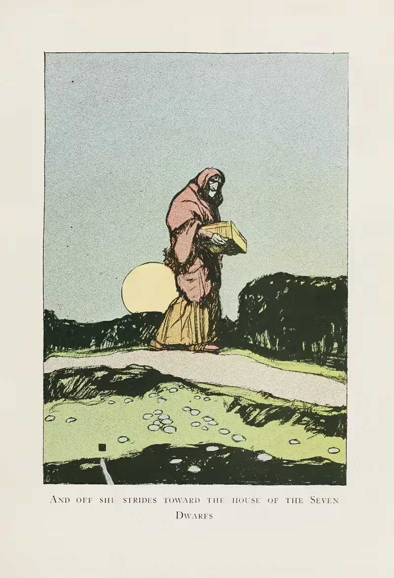 Snow White and the seven dwarfs Pl.10 — Charles Buckles Falls