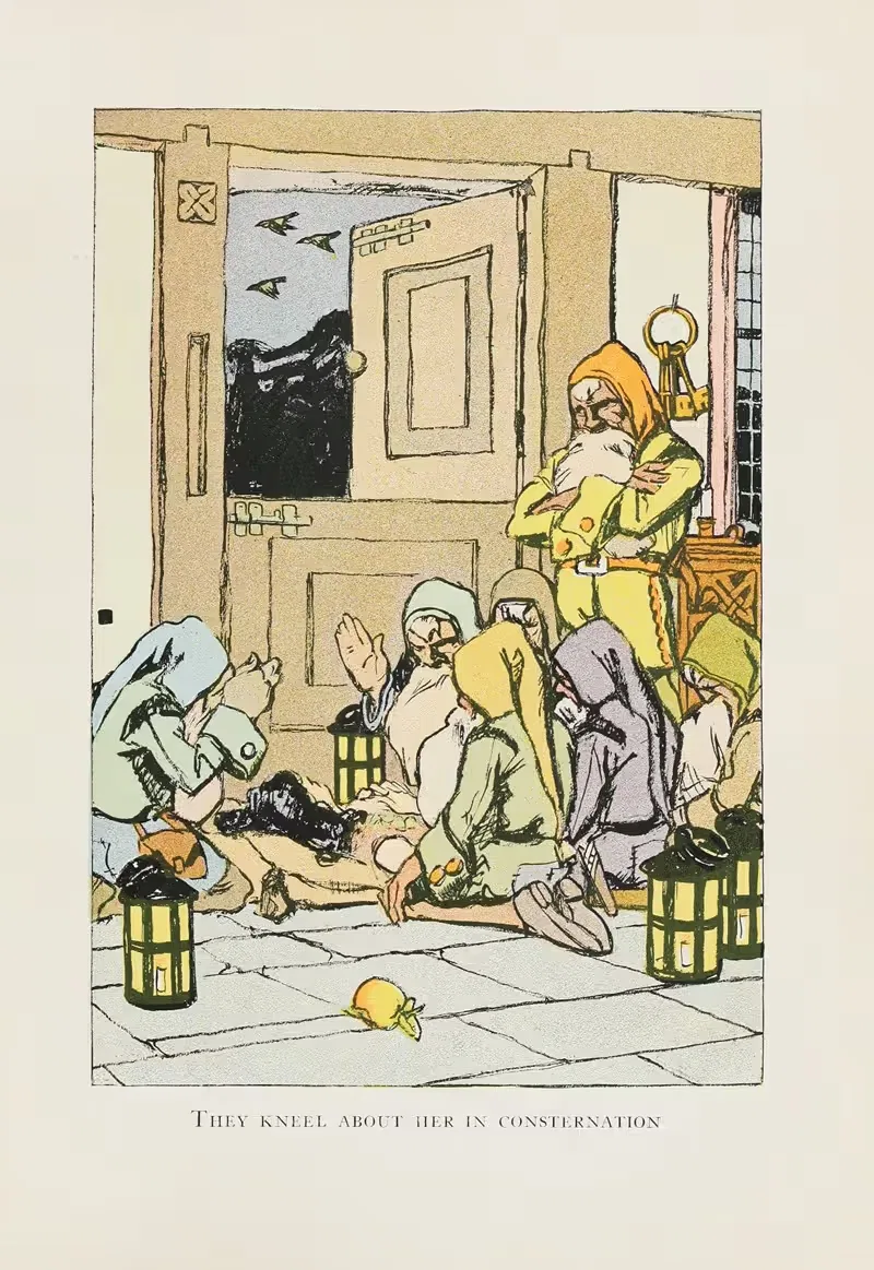 Snow White and the seven dwarfs Pl.11 — Charles Buckles Falls