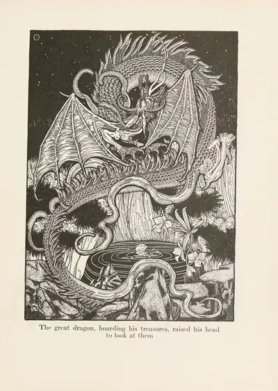 Сказки Ганса Христиана Андерсена Пл.27 by Дугалд Стюарт Уокер, 1914 — digital art print download