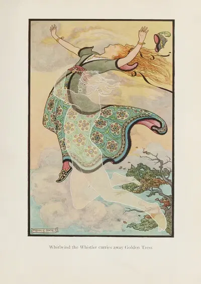 The Russian story book Pl.11 by Frank Cheyne Papé, 1916 — digital art print download