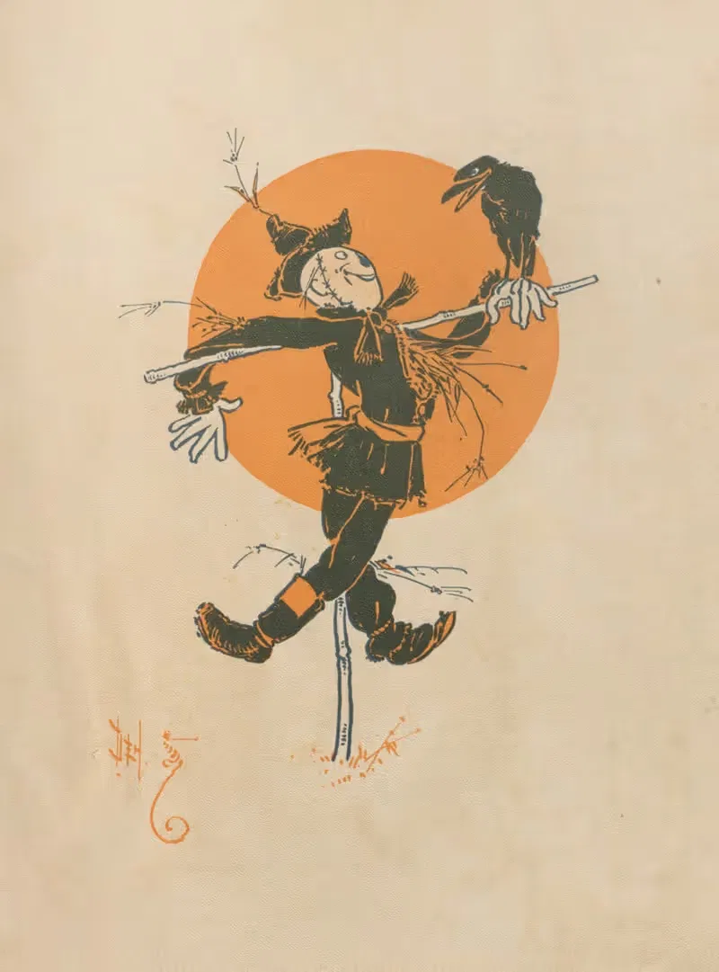 Denslow's Scarecrow and the tin-man Pl.6 — William Wallace Denslow