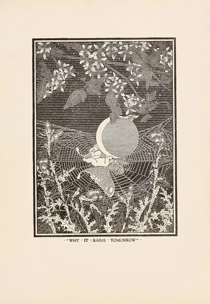 Почему завтра пойдет дождь by Дугалд Стюарт Уокер, 1920 — digital art print download