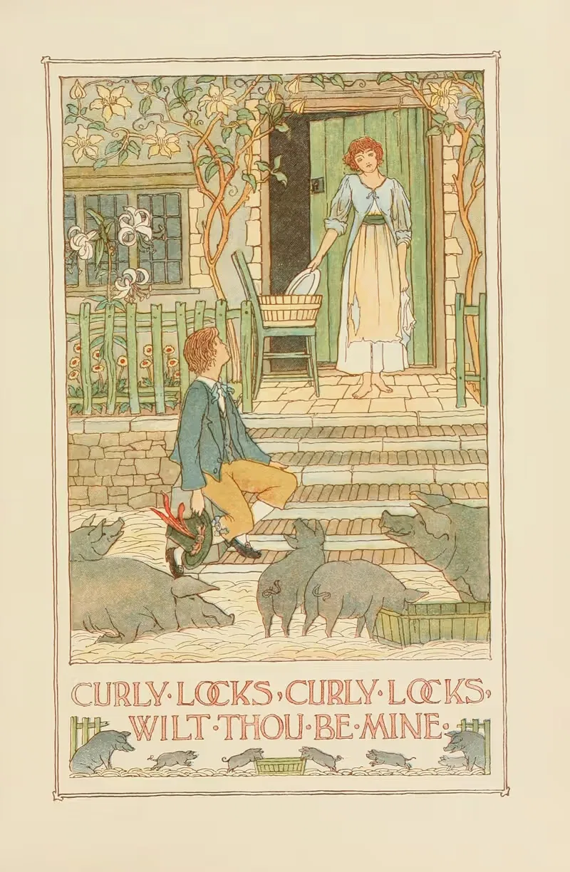 Curly Locks — Francis Donkin Bedford