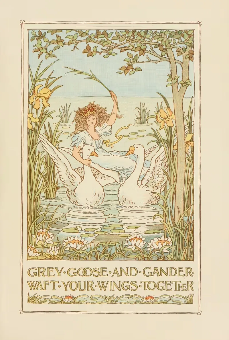 Grey Goose and Gander — Francis Donkin Bedford