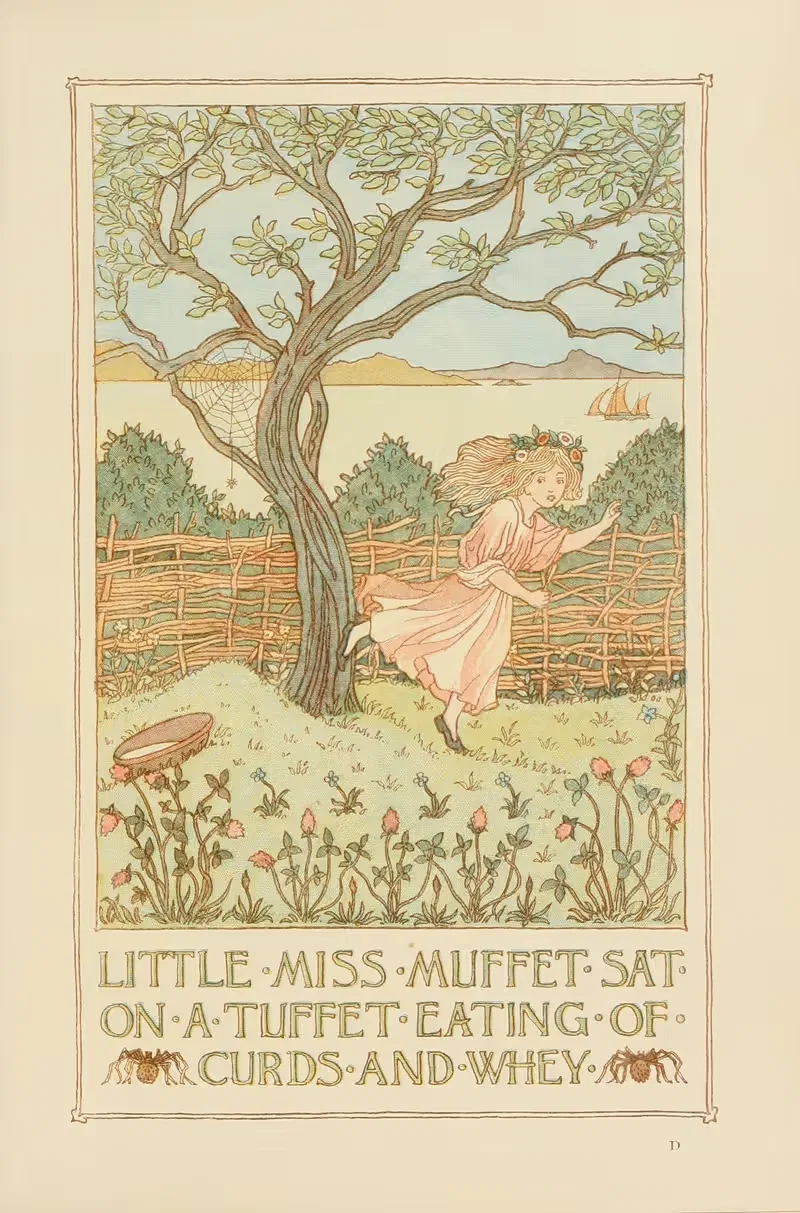Little Miss Muffet — Francis Donkin Bedford