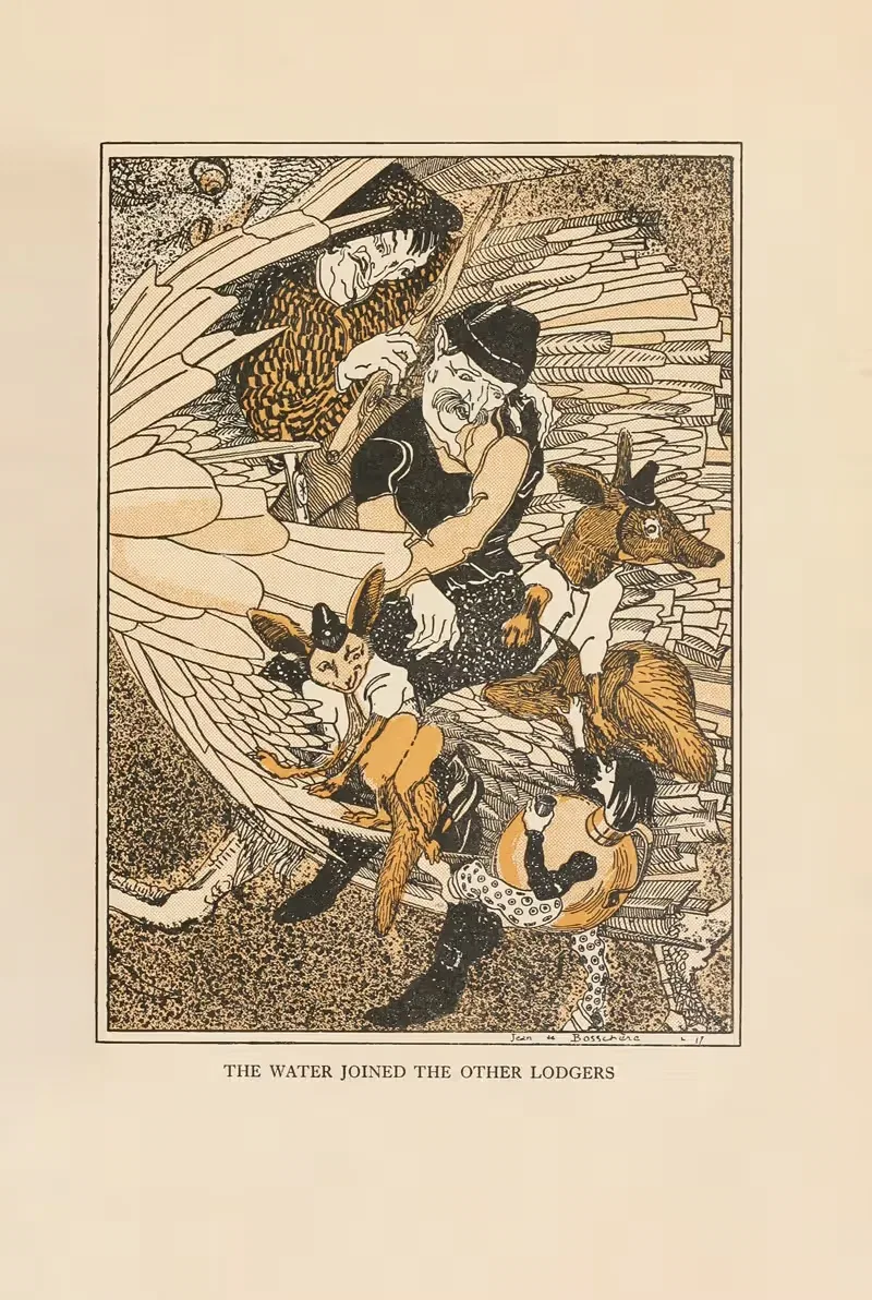 The Water joined the other Lodgers — Jean de Bosschère