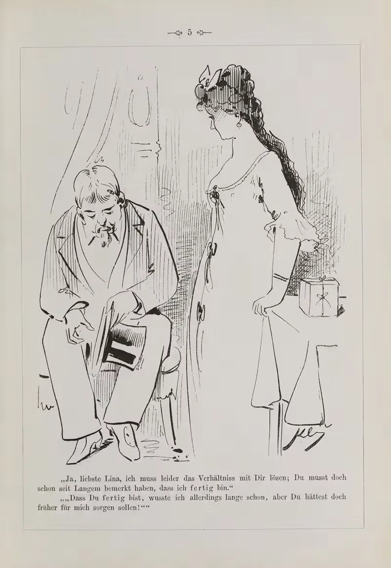 Bilderbuch für Hagestolze Pl.005 — Karel Klíč
