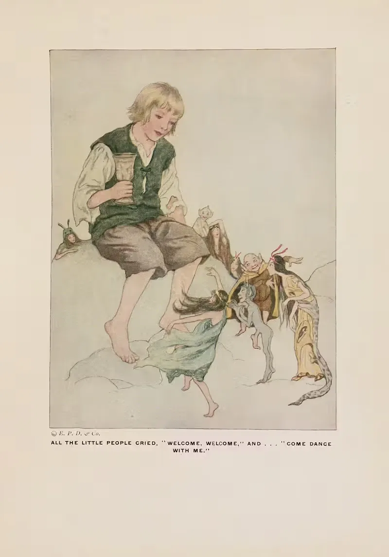 All the little people cried.. — Katharine Pyle