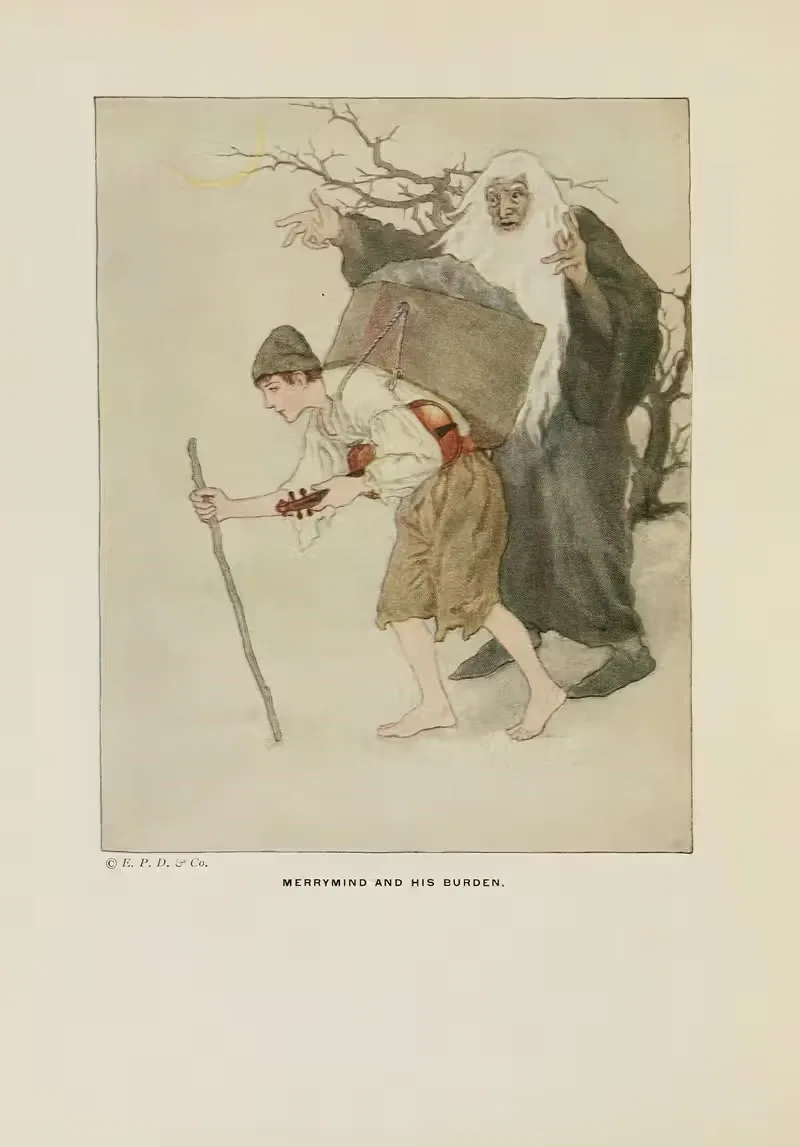 Мерримайнд и его бремя by Кэтрин Пайл, 1916 — digital art print download
