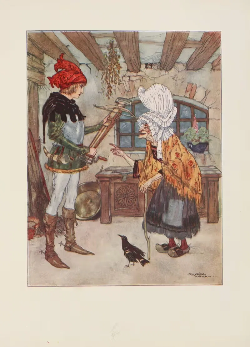 'Возьми этот арбалет, сын короля' by Морис Лалю, 1915 — digital art print download