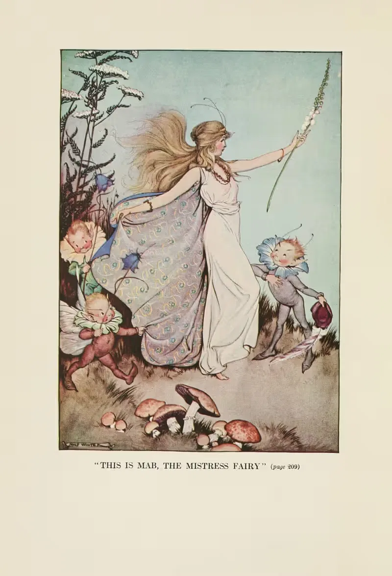 'This is Mab, The Mistress Fairy' — Milo Winter