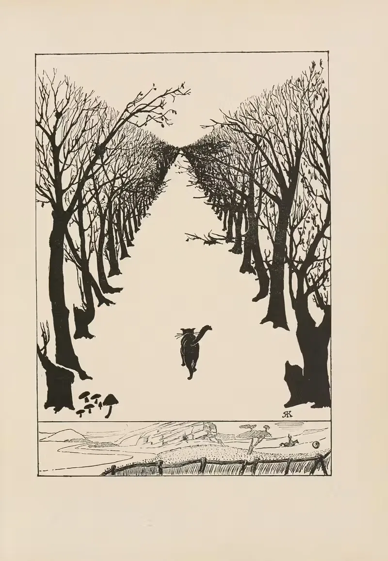 Кот, который гулял сам по себе by Редьярд Киплинг, 1902 — digital art print download
