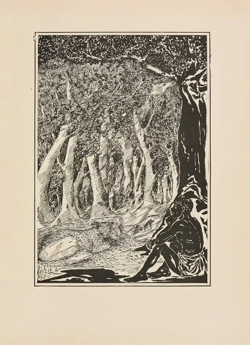 Леопард и эфиоп by Редьярд Киплинг, 1902 — digital art print download