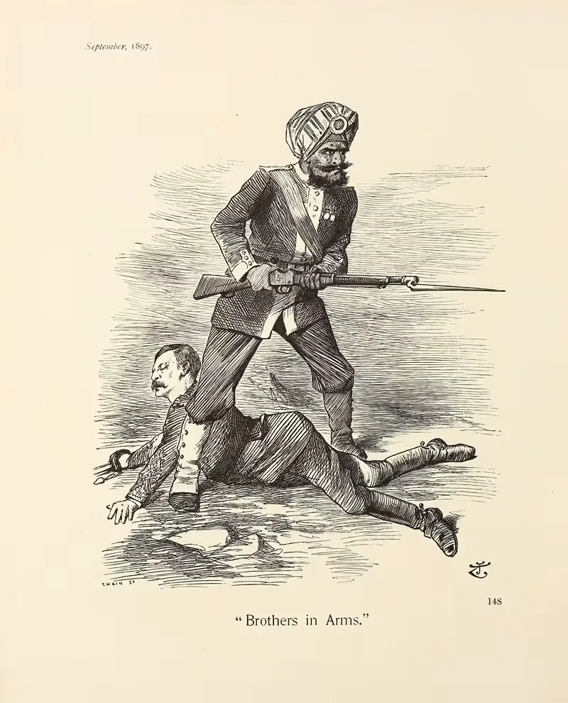 Братья по оружию by Сэр Джон Тенниел, 1897 — digital art print download