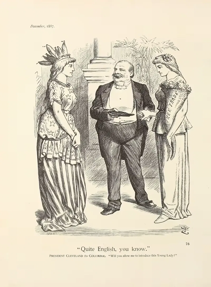 'Совсем английский, знаете ли' by Сэр Джон Тенниел, 1887 — digital art print download