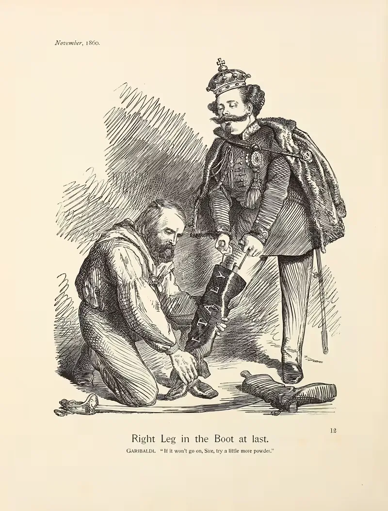 Правая нога наконец в сапоге by Сэр Джон Тенниел, 1860 — digital art print download
