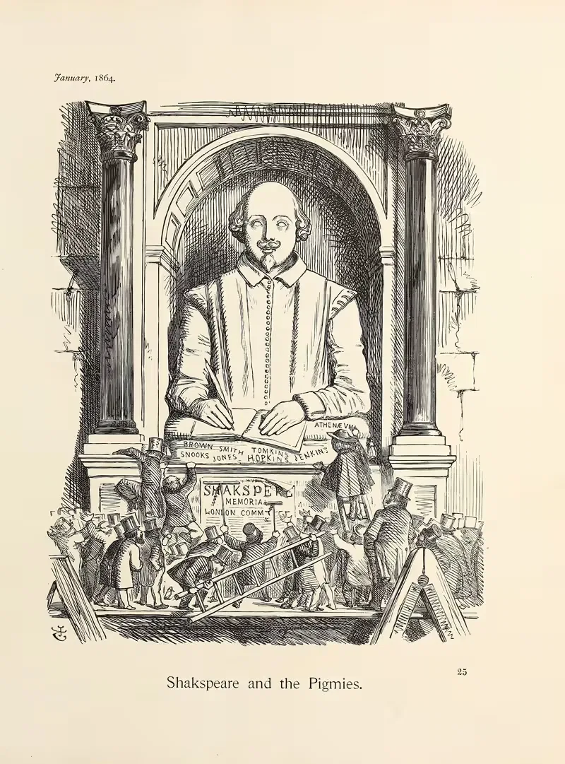 Shakspeare and the Pigmies — Sir John Tenniel