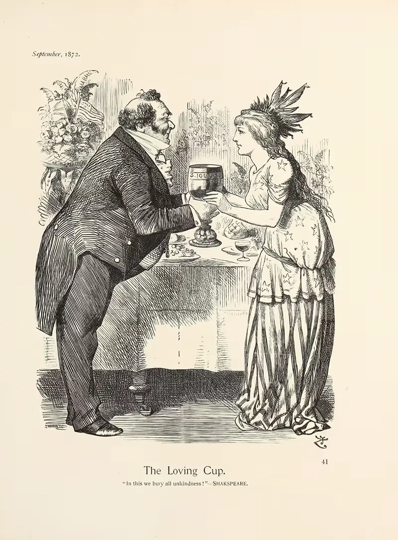 Любящая чаша by Сэр Джон Тенниел, 1872 — digital art print download