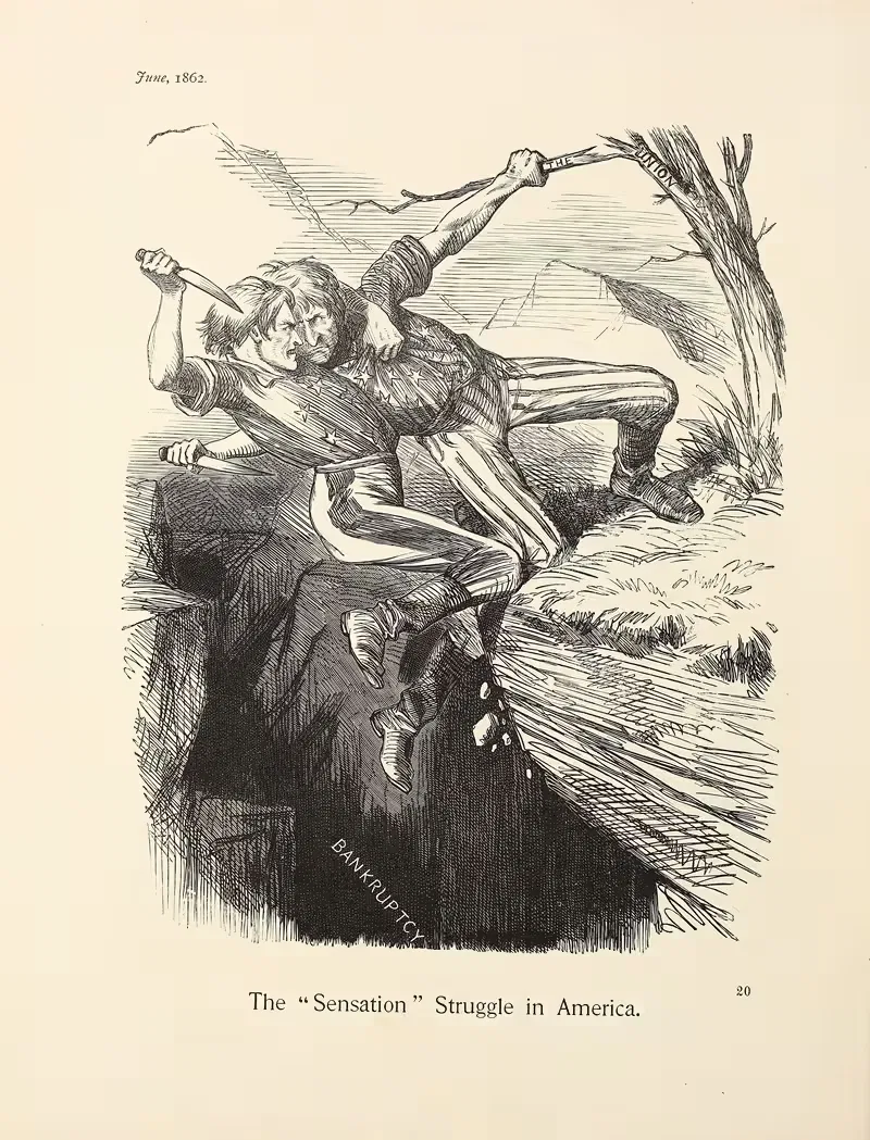 The 'Sensation' Struggle in America — Sir John Tenniel