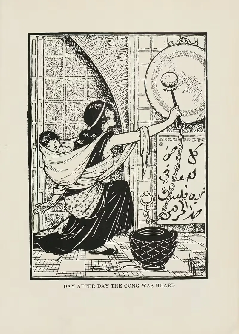 Day after day the gong was heard — Violet Moore Higgins