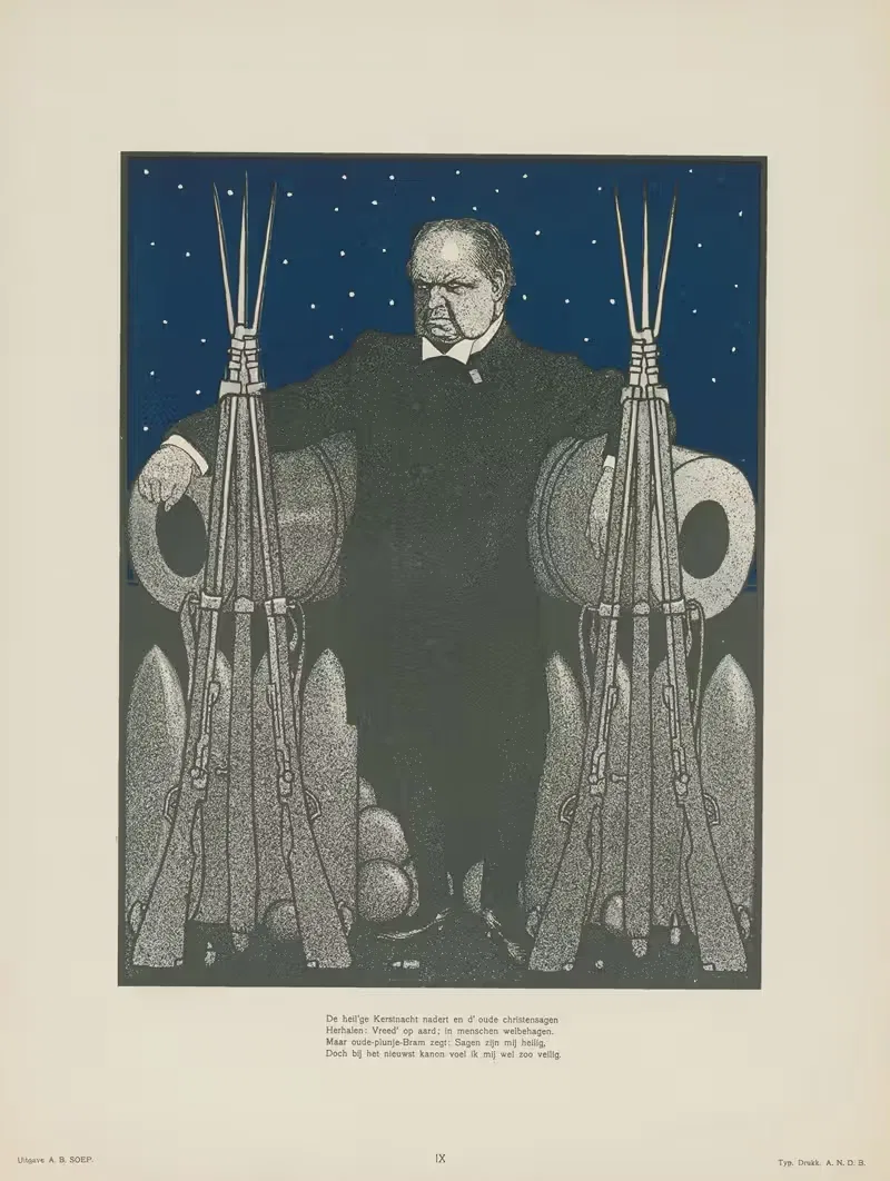 Абрахам Кюйпер среди оружия by Альберт Хан, 1905 — digital art print download