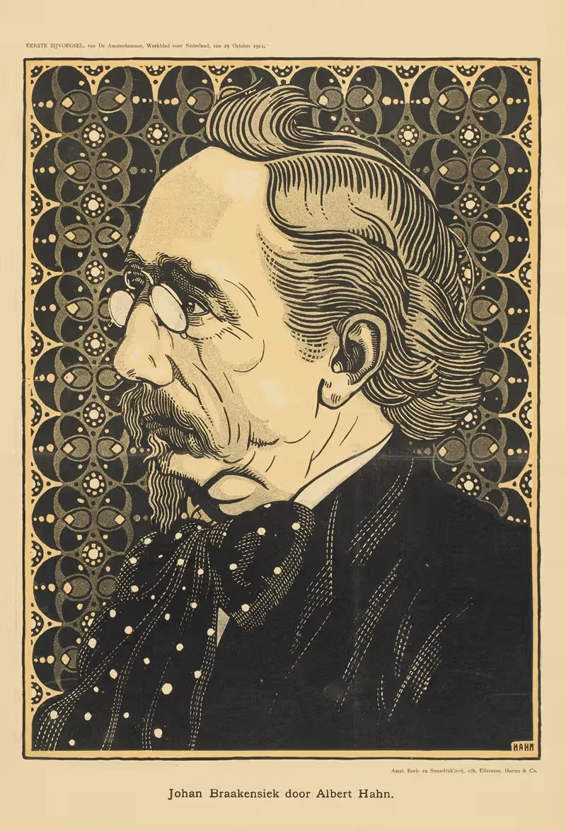 Йохан Бракенсик через Альберта Хана by Альберт Хан, 1911 — digital art print download