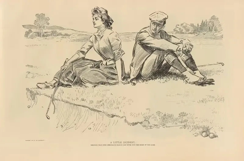 Небольшой инцидент by Чарльз Дана Гибсон, 1893-1900 — digital art print download