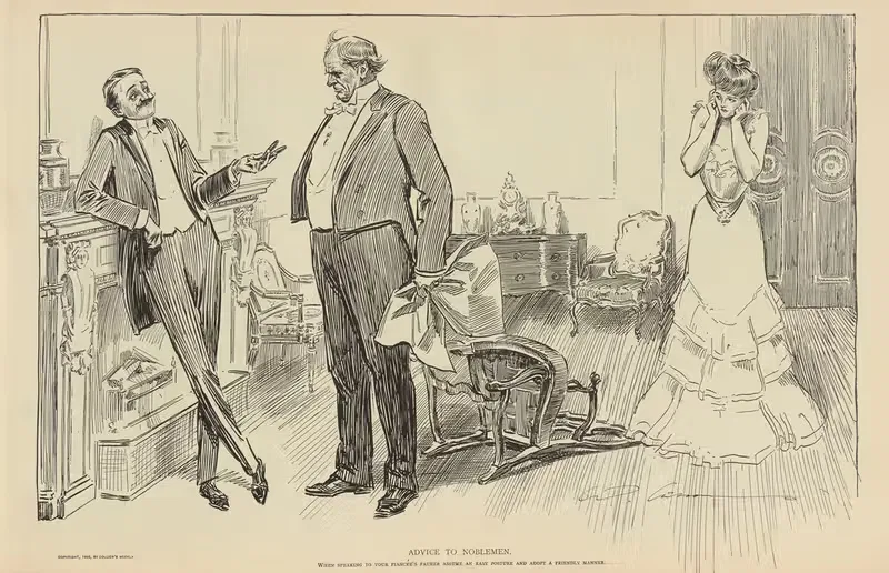 Советы благородным by Чарльз Дана Гибсон, 1900-1905 — digital art print download