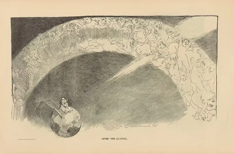 После ссоры by Чарльз Дана Гибсон, 1893-1900 — digital art print download