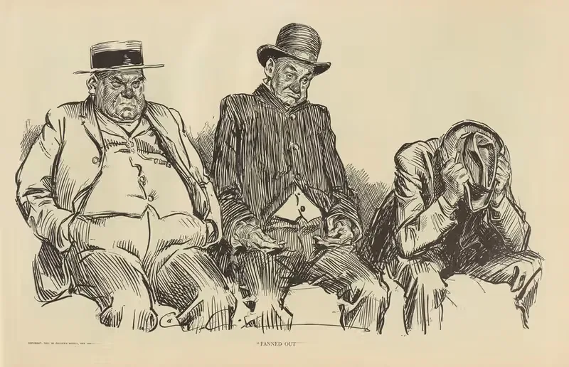 Распахнутые by Чарльз Дана Гибсон, 1900-1905 — digital art print download