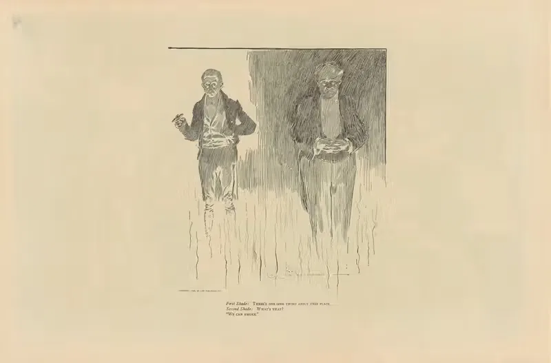 First Shade; There's one good thing about this place — Charles Dana Gibson