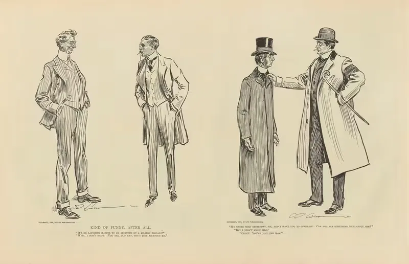 Kind of funny, after all — Charles Dana Gibson