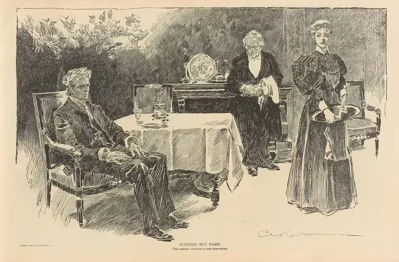 Ничего, кроме славы by Чарльз Дана Гибсон, 1893-1900 — digital art print download