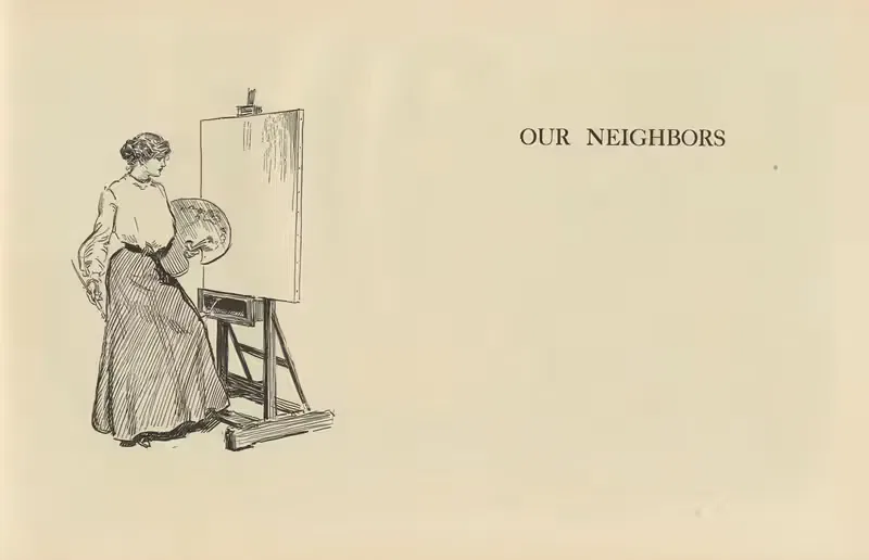 Our neighbors by Charles Dana Gibson, 1900-1905 — digital art print download