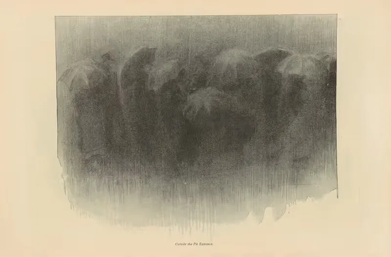 У входа в яму by Чарльз Дана Гибсон, 1893-1900 — digital art print download