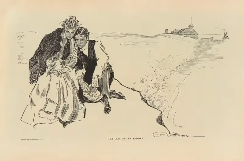 The last day of summer — Charles Dana Gibson