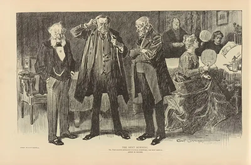 Утро следующего дня by Чарльз Дана Гибсон, 1893-1900 — digital art print download