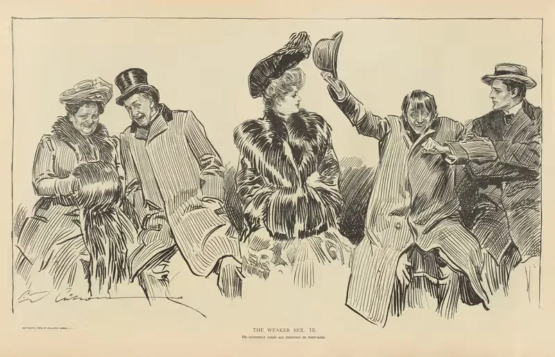 The weaker sex.—IX — Charles Dana Gibson